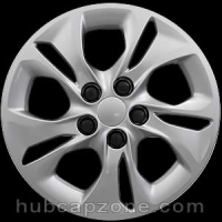 Silver replica 2018-2020 Chevy Cruze hubcap 15"
