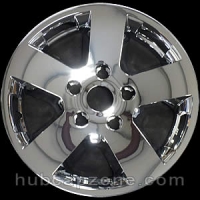Chrome 17" Dodge Ram wheel skins, 2009-2013