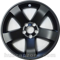 Black 18" Dodge Charger, Challenger, Magnum wheel skins, 2005-2014