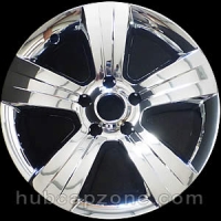 Chrome 17" Dodge Caliber wheel skins, 2010-2012