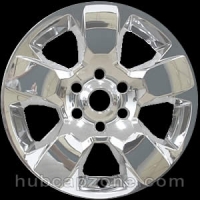 Chrome 18" Dodge Ram 1500 wheel skins, 2019-2021