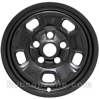 Black 17" Dodge Ram 1500 wheel skins, 2013-2024