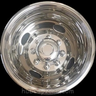 Rear 8 lug 4 hole Ford 17" bolt on wheel simulator. Fits: 2005-2025