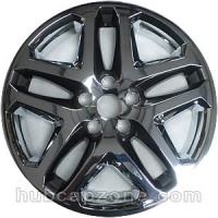 Chrome / Black 17" Ford Fusion wheel skins, 2013-2016