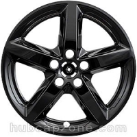 Black 18" Ford Explorer wheel skins, 2016-2020