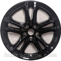 Black 17" Ford Fusion wheel skins, 2015-2019