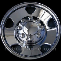 Chrome 17" Ford F-250, F-350 Superduty wheel skins, 2005-2010