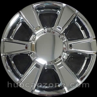 Chrome 17" GMC Terrain wheel skins 2010-2013. Comes with chrome center cap