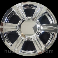 Chrome 17" GMC Terrain wheel skins 2014-2017. Comes with chrome center cap