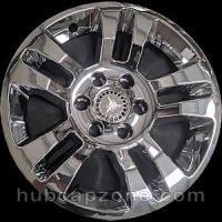 Chrome 18" Chevy Silverado, Tahoe wheel skins, 2014-2020