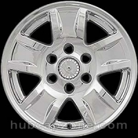Chrome 17" 6 lug Chevy Silverado wheel skins, 2014-2018 | imp390x