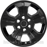 Black 18" Chevy Silverado, Tahoe wheel skins, 2014-2020