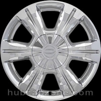 Chrome 18" GMC Terrain wheel skins 2016-2017