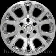 Chrome 18" 6 lug GMC Sierra, Yukon wheel skins, 2014-2020