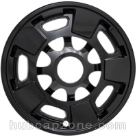 Black 17" 8 lug Chevy/GMC wheel skins, 2011-2019