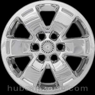 Chrome 16" Chevy Colorado, GMC Canyon wheel skins 2015-2020