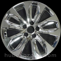 Chrome 18" Hyundai Sonata wheel skins, 2011-2013