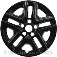 Black  16" Jeep Compass wheel skins, 2018-2020