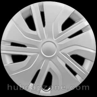 Silver replica 2014-2020 Mitsubishi Mirage hubcap 14"
