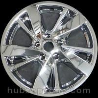 Chrome 17" Nissan Altima wheel skins, 2013-2017