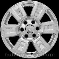 Chrome 18" Nissan Titan wheel skins, 2016-2024