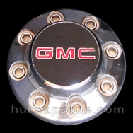 Chrome 1988-1992 GMC center cap 8 lug wheel