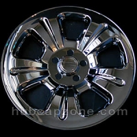 Chrome 16" Subaru Forester wheel skins, 2003-2007