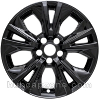 Set of 4 Black 18" Toyota Highlander wheel skins, 2014-2019