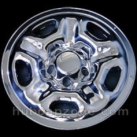Chrome 15" Toyota Tacoma wheel skins, 2005-2015