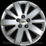 thumbnail image 2 of OEM Chevrolet Cruze 16-inch Hubcap - 2011-2015, Bolt-On, Silver #3294 / 20934134 2 of 4